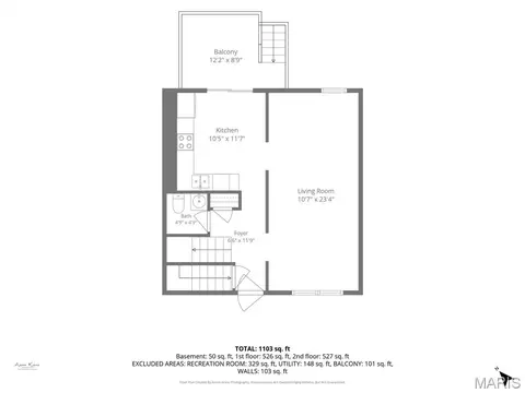 Floorplan - 2358 Hidden Meadow Ln, Ballwin, MO 63021 photo 3 of 4