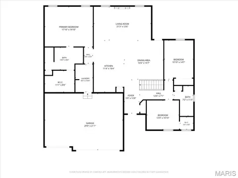 Floorplan - 604 Tea Olive Blvd, O'fallon, IL 62269 photo 4 of 5