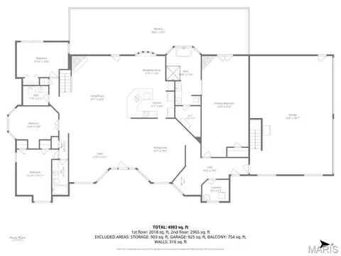 Floorplan - 3 Rainier Ct, O'fallon, MO 63366 photo 1 of 2