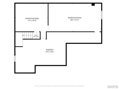 Floorplan - 965 Arbor Run Ct, Manchester, MO 63021 photo 1 of 4