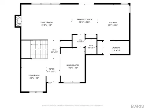 Floorplan - 965 Arbor Run Ct, Manchester, MO 63021 photo 2 of 4