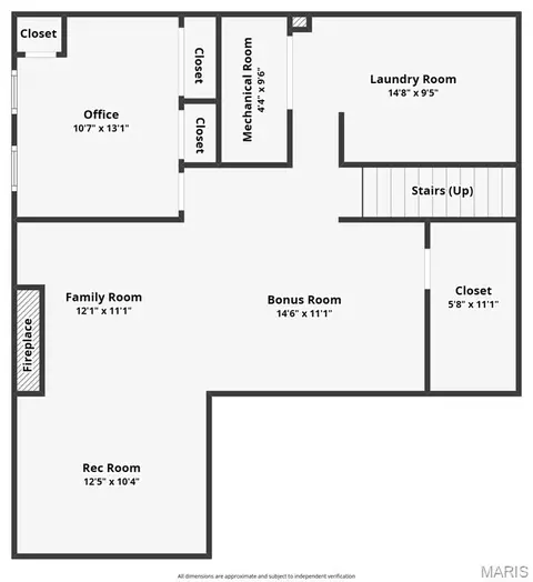 Floorplan - 406 Palermo Dr, Ballwin, MO 63021 photo 2 of 2