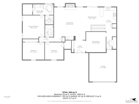 Floorplan - 2082 Hackmann Estates Dr, Saint Charles, MO 63303 photo 1 of 2