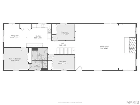 Floorplan - 30677 252nd Ave, Durham, MO 63438 photo 1 of 2