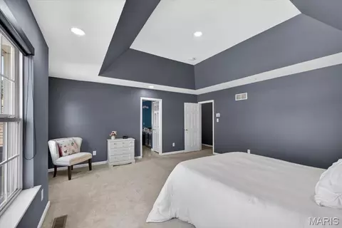Bedroom - 567 Brook Meadow Dr, Ballwin, MO 63021 photo 8 of 9