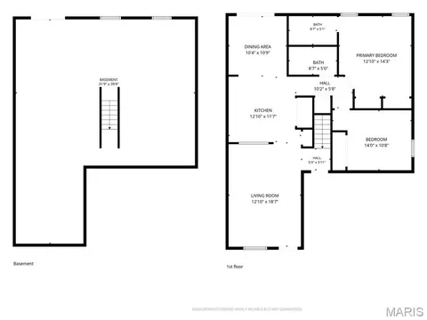 Floorplan - 1911 Meriwether Dr, Washington, MO 63090 photo 1 of 1