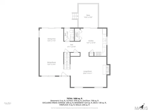 Floorplan - 1015 Anna Meadows Ln, Ballwin, MO 63021 photo 2 of 8
