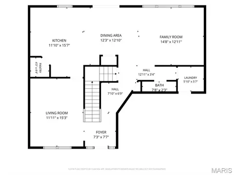 Floorplan - 425 Dusty Brook Dr, O'fallon, MO 63366 photo 1 of 2