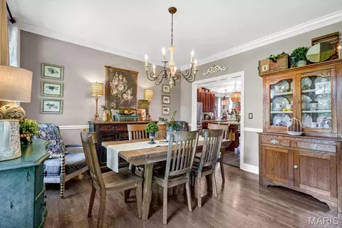 Dining - 414 Bluff Meadow Ct, Ellisville, MO 63021 photo 1 of 2