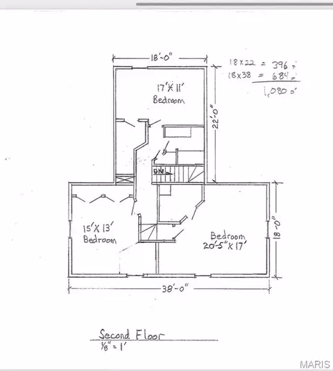 Floorplan - 8578 Lizard Ln, Dittmer, MO 63023 photo 2 of 3