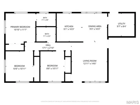 Floorplan - 404 Spring Meadows Dr, Manchester, MO 63011 photo 1 of 1