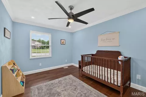 Bedroom - 100 N Cedar Bluff Dr, Valmeyer, IL 62295 photo 3 of 4