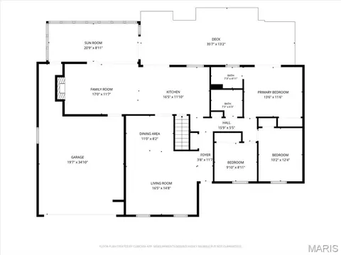 Floorplan - 1152 Tumbleweed Trl, Ellisville, MO 63011 photo 1 of 1