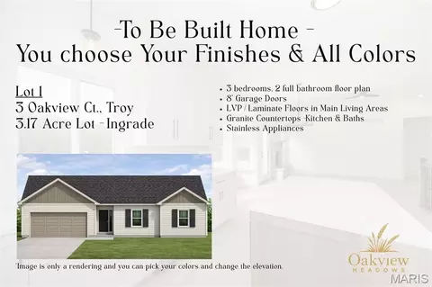 3 Oakview Ct #LOT 1, Troy, MO 63379