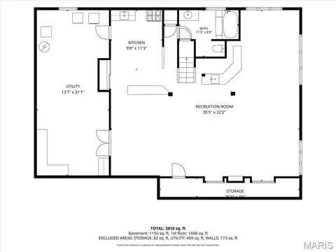 Floorplan - 10215 Dovercrest Dr, Sappington, MO 63128 photo 2 of 2