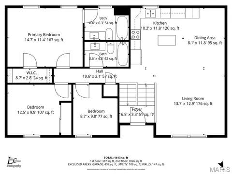 Floorplan - 5116 Darrell Dr, Imperial, MO 63052 photo 2 of 3