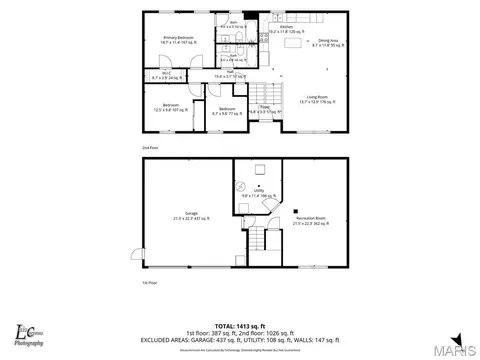 Floorplan - 5116 Darrell Dr, Imperial, MO 63052 photo 3 of 3