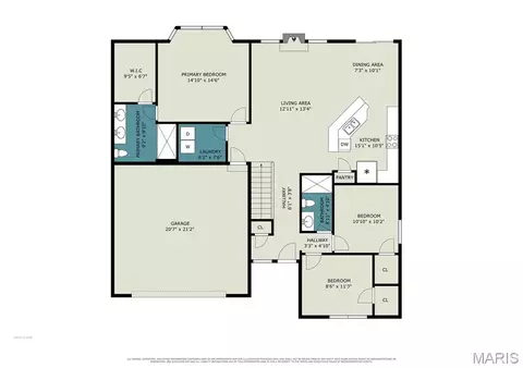 Floorplan - 1907 Eagle Crst, Barnhart, MO 63012 photo 1 of 2