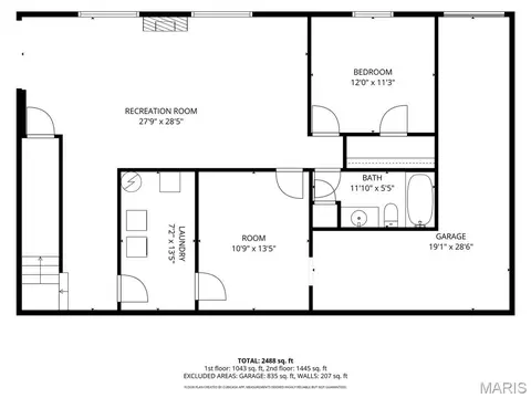 Floorplan - 205 Zeigenbein Rd, Saint Robert, MO 65584 photo 2 of 2