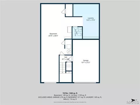 Floorplan - 1245 Denali Dr, Festus, MO 63028 photo 2 of 3