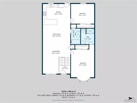 Floorplan - 1245 Denali Dr, Festus, MO 63028 photo 1 of 3