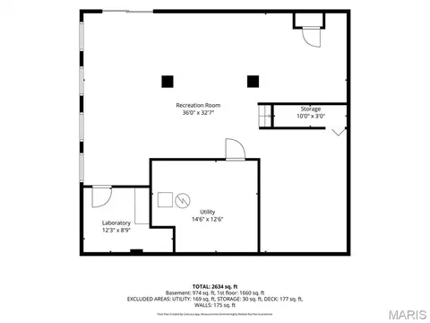 Floorplan - 628 Hickory Knoll Ct, Ballwin, MO 63021 photo 2 of 2