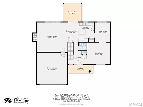 Floorplan - 672 Berrywine Ln, Arnold, MO 63010 photo 2 of 4