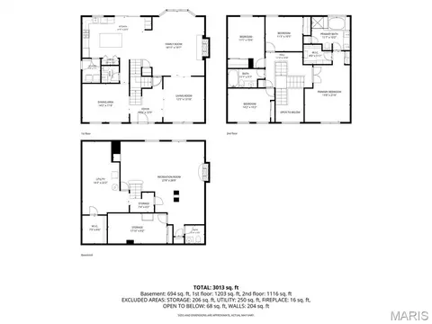 Floorplan - 2535 Barrett Springs Dr, Ballwin, MO 63021 photo 4 of 4