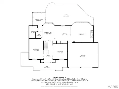 Floorplan - 282 Dickens Farm Ln, Ballwin, MO 63021 photo 1 of 4