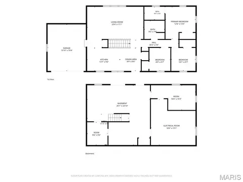 Floorplan - 1316 Thomas Dr, Festus, MO 63028 photo 1 of 1