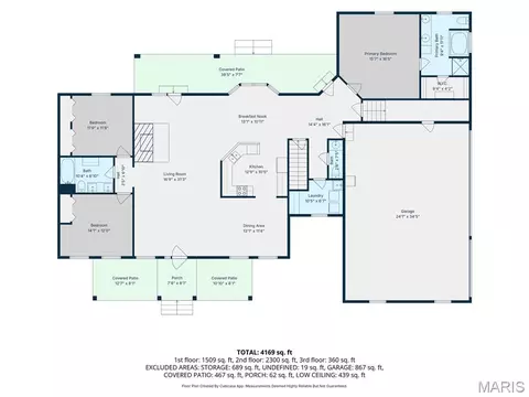 Floorplan - 662 Carolina Pl, Jackson, MO 63755 photo 2 of 4