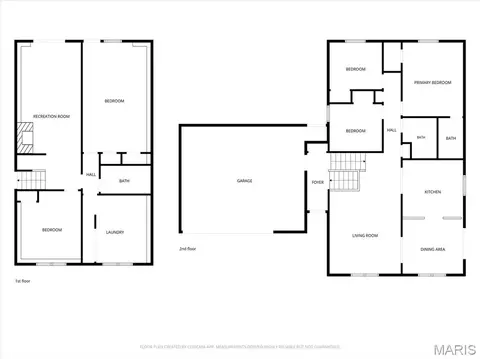 Floorplan - 15740 Ruby Ln, Wright City, MO 63390 photo 1 of 3