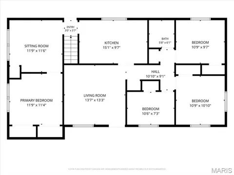 Floorplan - 1757 Engle Dr, Arnold, MO 63010 photo 2 of 3