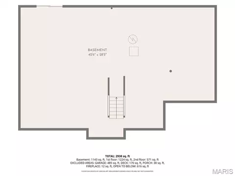 Floorplan - 1971 Fox Pointe Dr, Arnold, MO 63010 photo 1 of 4