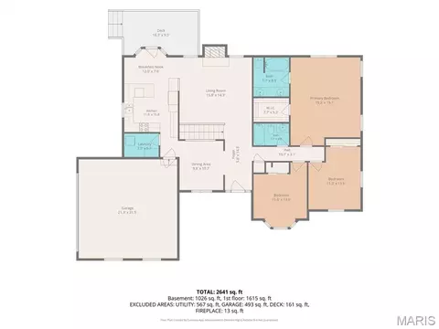 Floorplan - 100 Willow Rdg, Valmeyer, IL 62295 photo 1 of 2