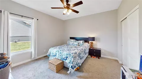 Bedroom - 476 Hayden Dr, Waterloo, IL 62298 photo 3 of 4