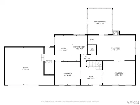 Floorplan - 583 Princeway Ct, Manchester, MO 63011 photo 1 of 3