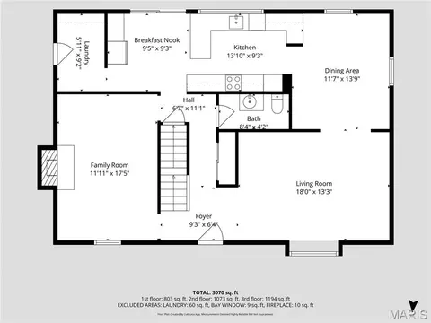 Floorplan - 480 Maymont Dr, Ballwin, MO 63011 photo 1 of 3
