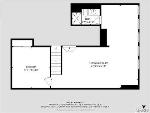 Floorplan - 480 Maymont Dr, Ballwin, MO 63011 photo 3 of 3
