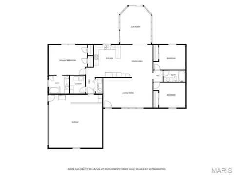 Floorplan - 101 S Locust St, Dixon, MO 65459 photo 1 of 2