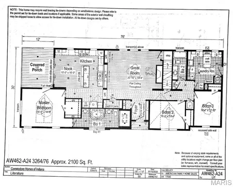 Floorplan - 4545 Buckeye School Rd, Festus, MO 63028 photo 1 of 1