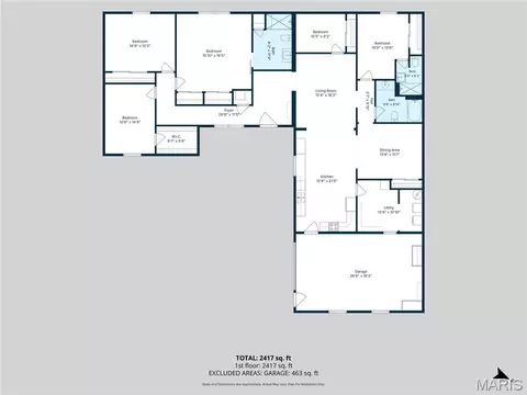 Floorplan - 10179 Vine Rd, Cadet, MO 63630 photo 1 of 2