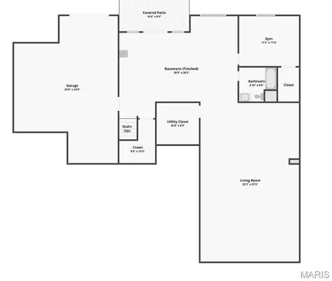 Floorplan - 13819 Redfield Dr, Eugene, MO 65032 photo 3 of 3