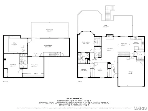 Floorplan - 638 Oak Springs Trail Dr, Ballwin, MO 63021 photo 3 of 3