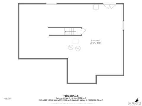 Floorplan - 6344 Cedar Dr, Cedar Hill, MO 63016 photo 2 of 3