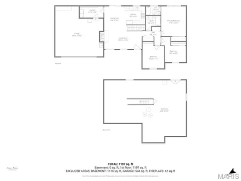 Floorplan - 6344 Cedar Dr, Cedar Hill, MO 63016 photo 1 of 3