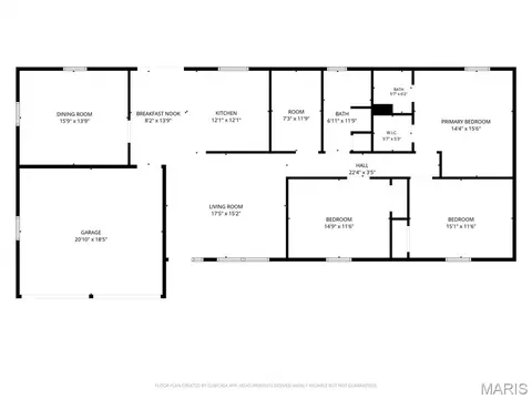 Floorplan - 14423 Tailor Rd, Saint Robert, MO 65584 photo 1 of 1