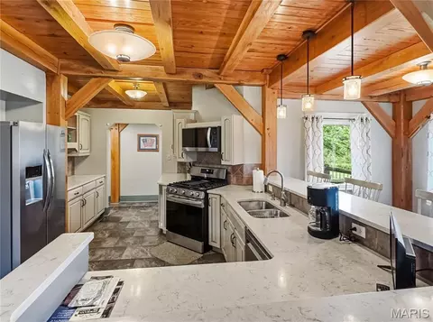 Kitchen - 507 Leach Branch Rd, Hermann, MO 65041 photo 2 of 9