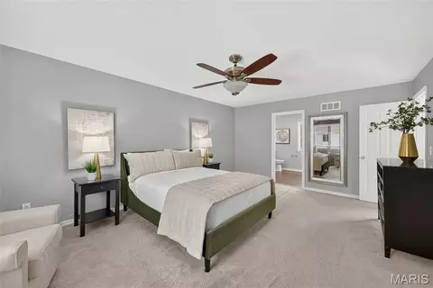 Bedroom - 1751 Warmington Ct, Ballwin, MO 63021 photo 2 of 5