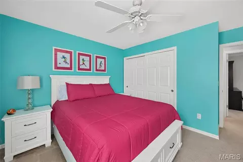 Bedroom - 1751 Warmington Ct, Ballwin, MO 63021 photo 4 of 5